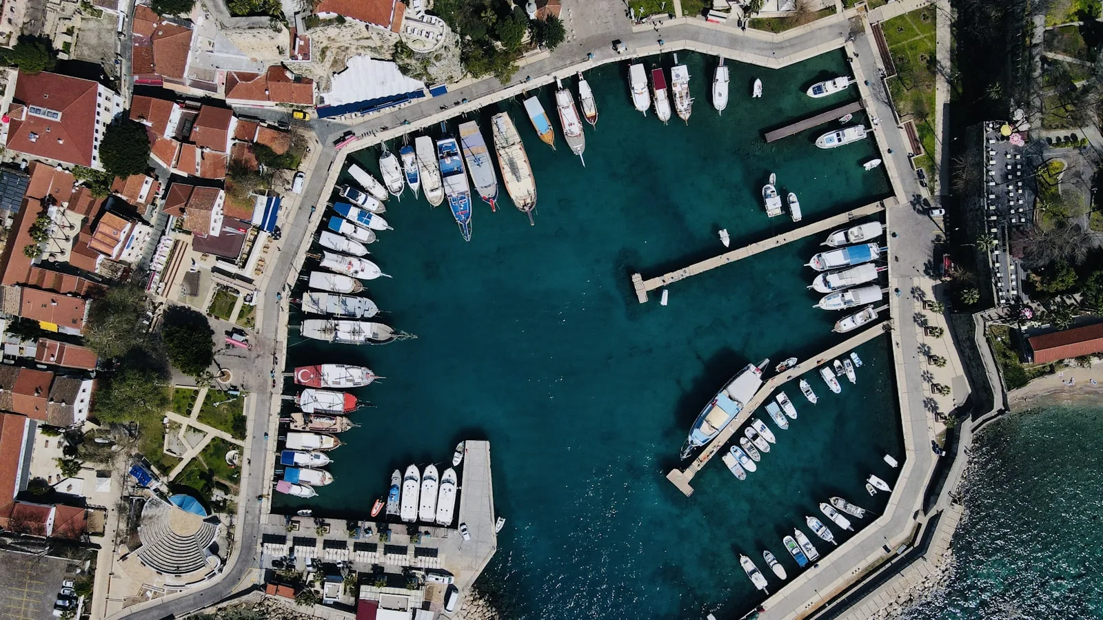 The Turkish Riviera coastline — an international, four-season market that does not depend on a single buyer nationality