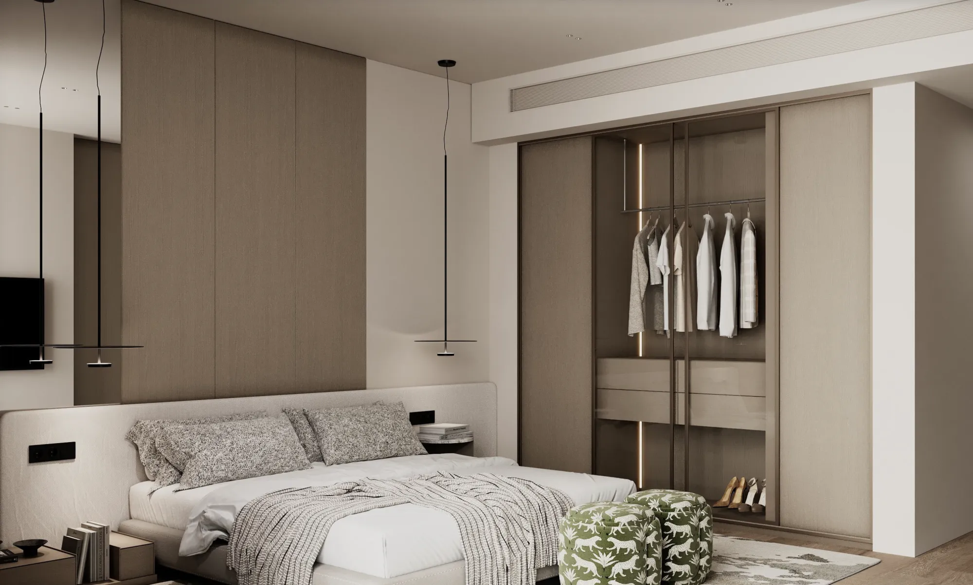 Blue Waters Apartment guest bedroom