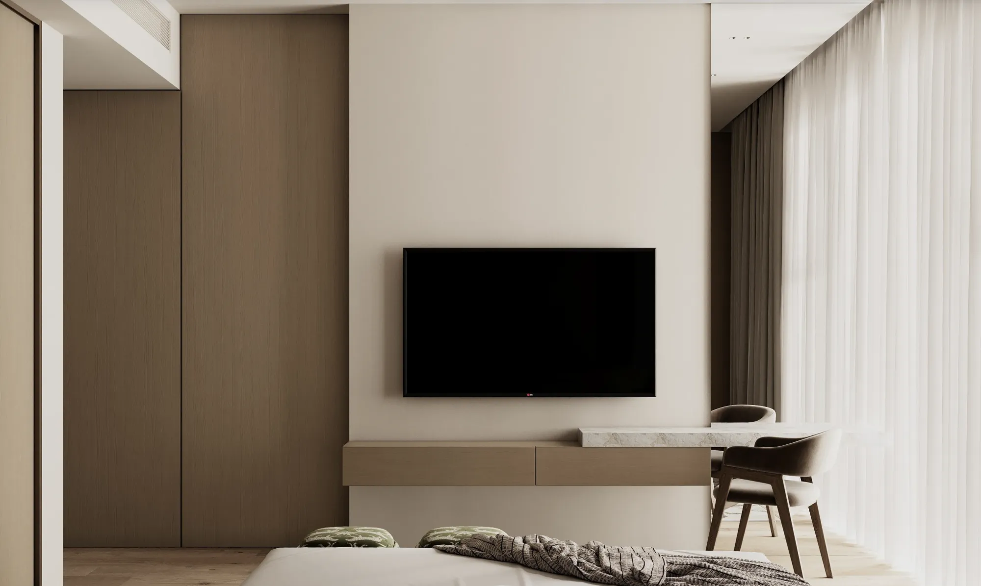 Blue Waters Apartment study