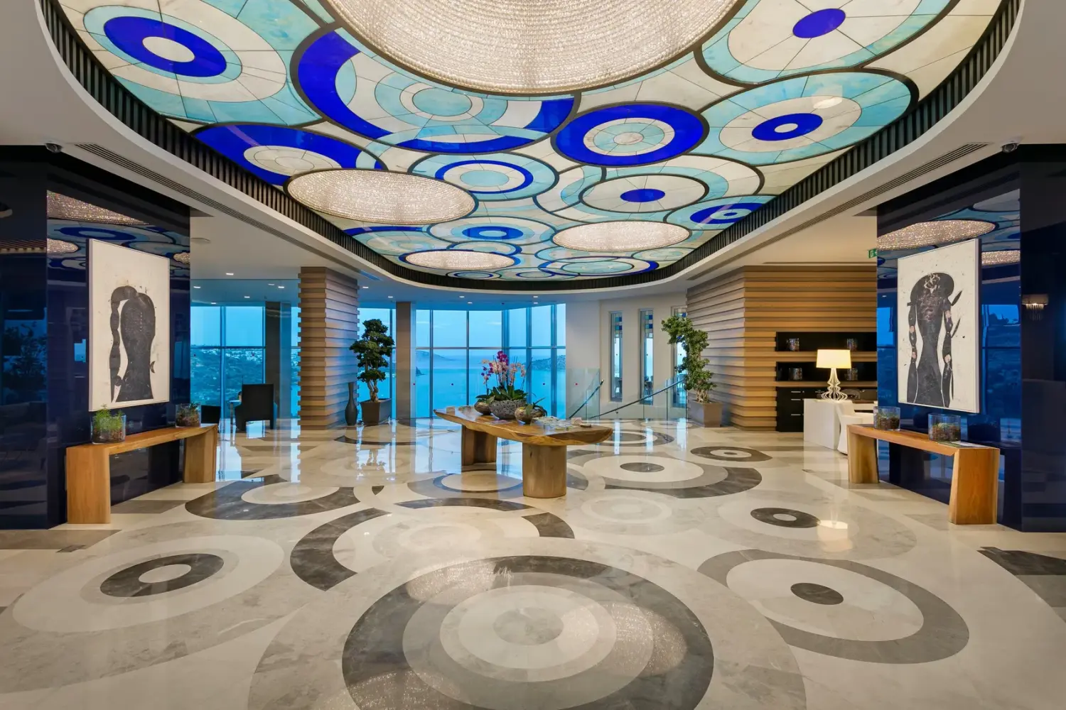 Sirene Luxury Hotel Bodrum terrace