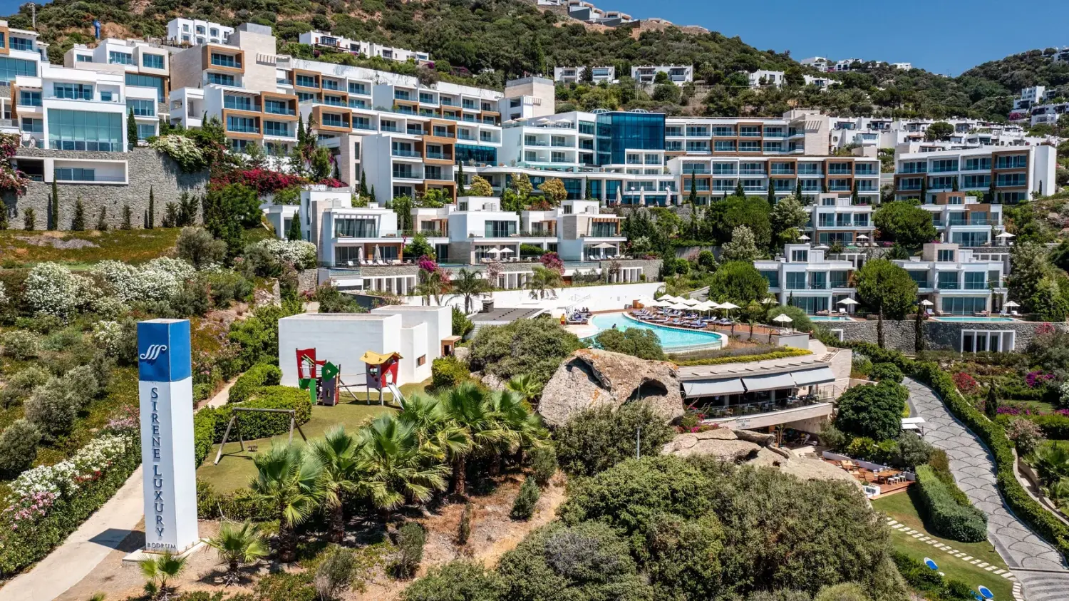 Sirene Luxury Hotel Bodrum pool