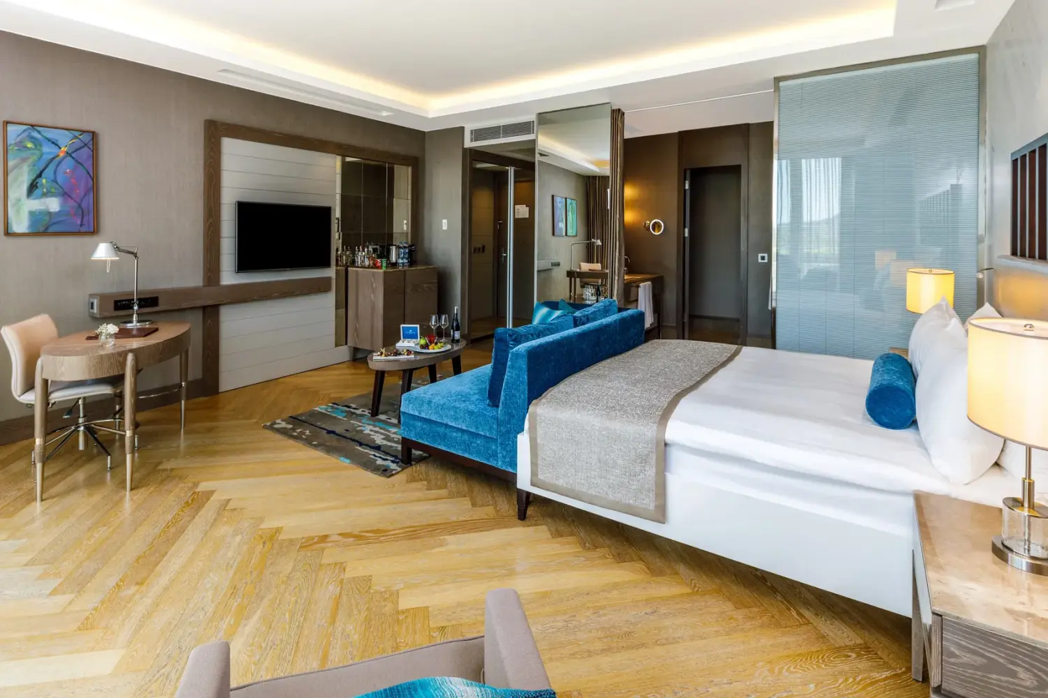 Sirene Luxury Hotel Bodrum corridor